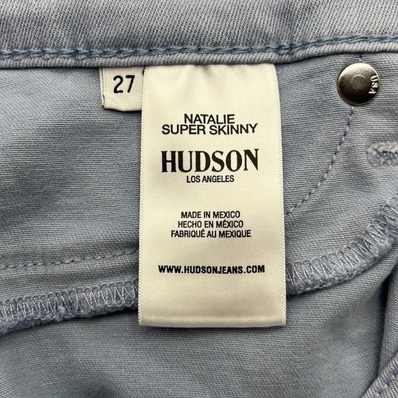 Hudson Jeans Mid Rise Ankle Natalie Super Skinny Size 27 - Picture 9 of 16